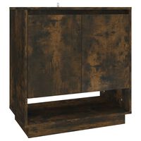 vidaXL Sideboard Smoked Oak 70x41x75 cm Engineered Wood