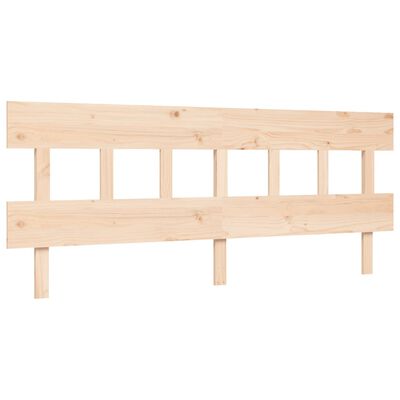 vidaXL Bed Frame without Mattress Super King Size Solid Wood Pine