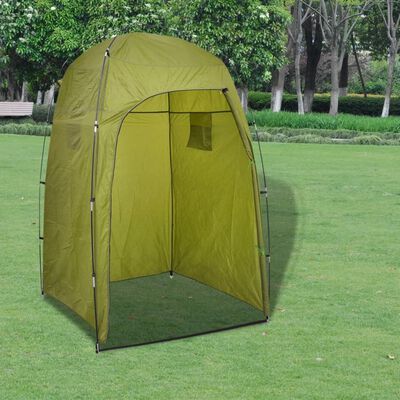 vidaXL Portable Camping Toilet with Tent 10+10 L