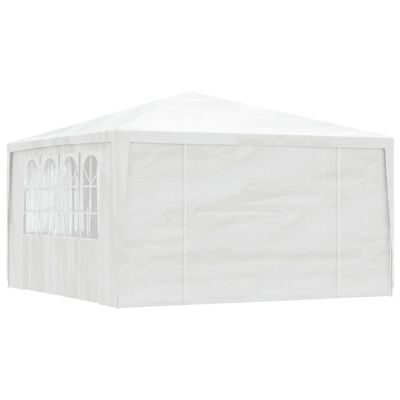 vidaXL Professional Party Tent with Side Walls 4x4 m White 90 g/m?