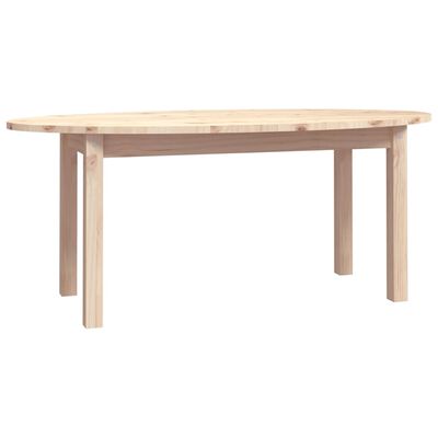 vidaXL Coffee Table 110x55x45 cm Solid Wood Pine