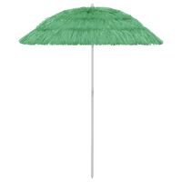 vidaXL Hawaii Beach Umbrella Green 180 cm