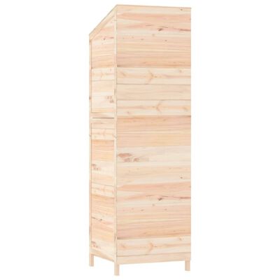 vidaXL Garden Shed 55x52x174.5 cm Solid Wood Fir