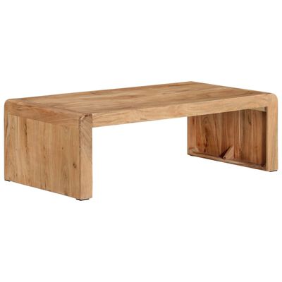 vidaXL Coffee Table 110x55x35 cm Solid Wood Acacia