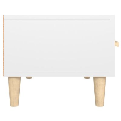 vidaXL TV Cabinet High Gloss White 150x34.5x30 cm Engineered Wood