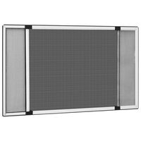 vidaXL Extendable Insect Screen for Windows White