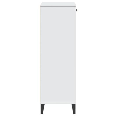 vidaXL Shoe Cabinet VIKEN White Engineered Wood