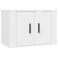 vidaXL Wall Mounted TV Cabinet White 57x34.5x40 cm