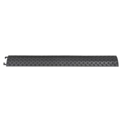 vidaXL Cable Protector Ramps 2 pcs 98.5 cm Black