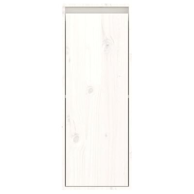 vidaXL TV Cabinets 2 pcs White Solid Wood Pine