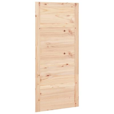 vidaXL Barn Door 90x1.8x204.5 cm Solid Wood Pine