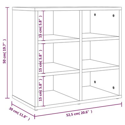 vidaXL Shoe Cabinets 2 pcs White 52.5x30x50 cm