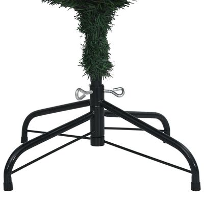 vidaXL Artificial Slim Christmas Tree 150 LEDs 120 cm