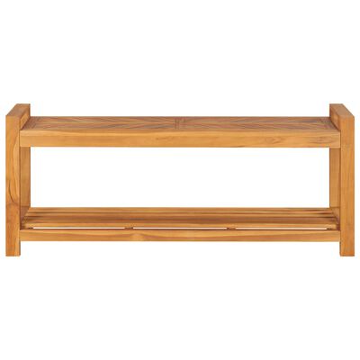 vidaXL Bench 120 cm Solid Teak Wood