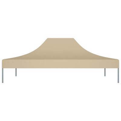 vidaXL Party Tent Roof 4.5x3 m Beige 270 g/m²