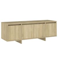 vidaXL TV Cabinet Sonoma Oak 120x30x40.5 cm Engineered Wood