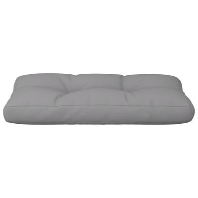 vidaXL Pallet Cushion Grey 70x40x12 cm Fabric