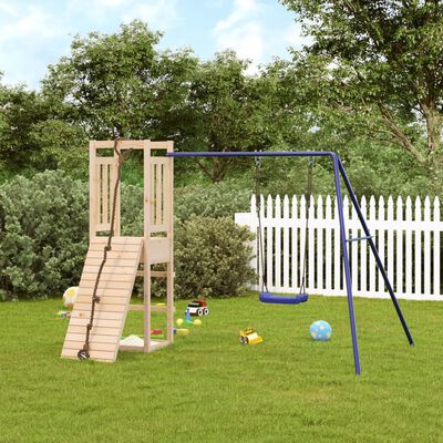 vidaXL Outdoor Playset Solid Wood Pine