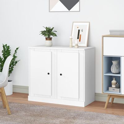 vidaXL Sideboards 2 pcs White 37.5x35.5x67.5 cm Engineered Wood