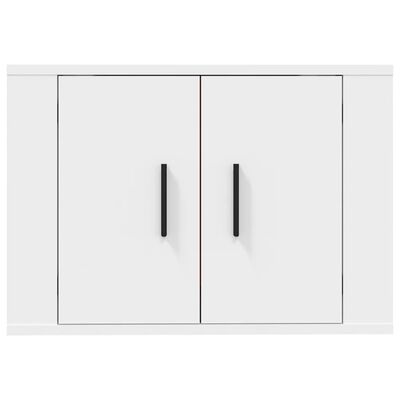 vidaXL Wall Mounted TV Cabinet White 57x34.5x40 cm