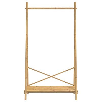 vidaXL Clothes Rack with Shelf 102x50x190 cm Bamboo