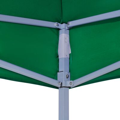 vidaXL Party Tent Roof 2x2 m Green 270 g/m²