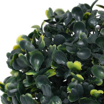 vidaXL Artificial Boxwood Balls 2 pcs 22 cm