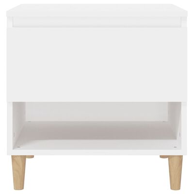 vidaXL Bedside Tables 2 pcs White 50x46x50 Engineered Wood