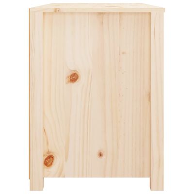 vidaXL Side Cabinet 100x40x54 cm Solid Wood Pine