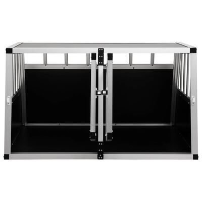 vidaXL Dog Cage with Double Door 89x69x50 cm