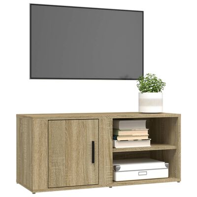 vidaXL TV Cabinets 2 pcs Sonoma Oak 80x31.5x36 cm Engineered Wood