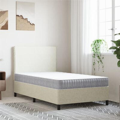 vidaXL Pocket Spring Mattress Medium 107x203 cm King Single Size