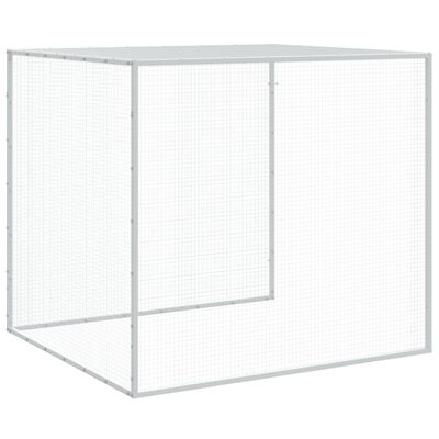 vidaXL Chicken Cage with Roof Anthracite 803x98x90 cm Galvanised Steel