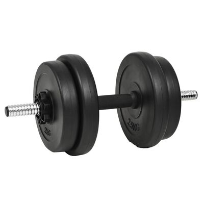 vidaXL 14 Piece Dumbbell Set 20 kg