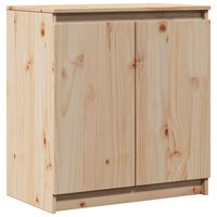 vidaXL Side Cabinet 60x36x65 cm Solid Pinewood