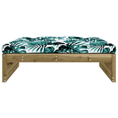 vidaXL Garden Footstool 120x80 cm Impregnated Wood Pine