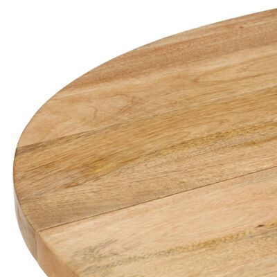 vidaXL Dining Table Round 110x76 cm Solid Mango Wood