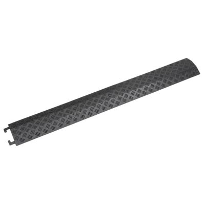 vidaXL Cable Protector Ramps 2 pcs 98.5 cm Black