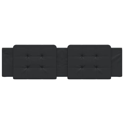 vidaXL Headboard Cushion Black 180 cm Faux Leather