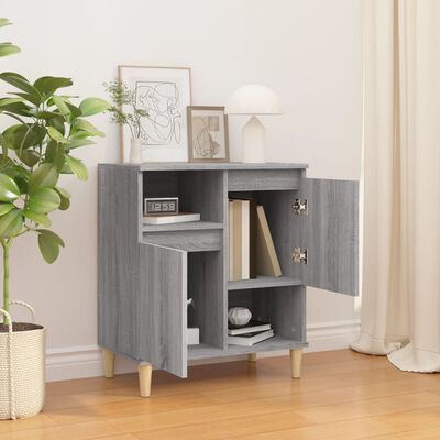 vidaXL Sideboard Grey Sonoma 60x35x70 cm Engineered Wood