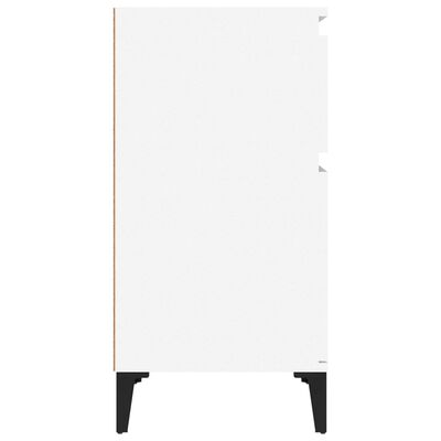 vidaXL Bedside Cabinets 2 pcs White 40x35x70 cm