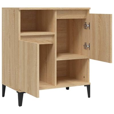 vidaXL Sideboard Sonoma Oak 60x35x70 cm Engineered Wood