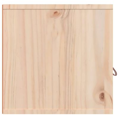 vidaXL Wall Cabinet 60x30x30 cm Solid Wood Pine