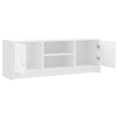 vidaXL TV Cabinet White 102x30x37.5 cm Engineered Wood