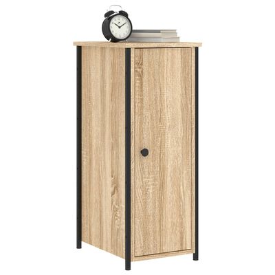 vidaXL Bedside Cabinets 2 pcs Sonoma Oak 32x42x80 cm Engineered Wood