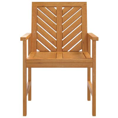 vidaXL Garden Dining Chairs 3 pcs Solid Wood Acacia