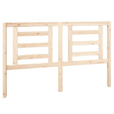 vidaXL Bed Headboard 156x4x100 cm Solid Wood Pine