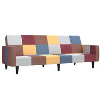 vidaXL 2-Seater Sofa Bed Fabric