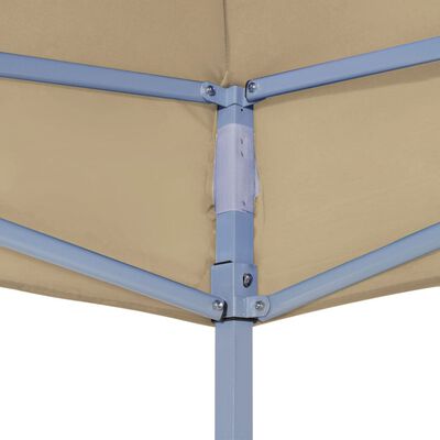 vidaXL Party Tent Roof 4.5x3 m Beige 270 g/m²