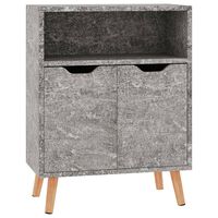 vidaXL Sideboard Concrete Grey 60x30x72 cm Engineered Wood